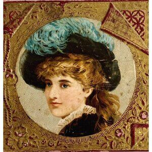 Victorian 1880s Autograph Album Pease Family Descendants Pendleton Wool E39